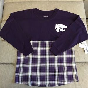 Women’s XS Kansas State Wildcats Boxercraft Tee